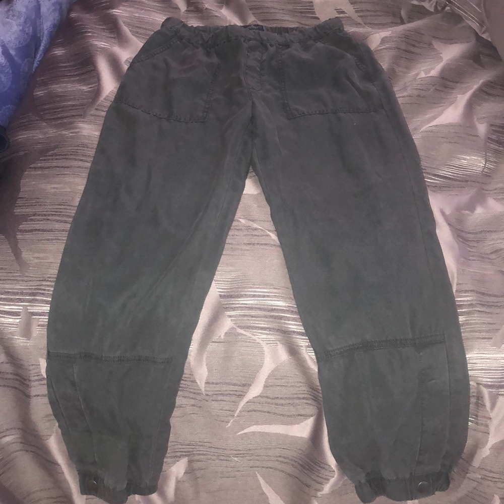 Grey jogger pants